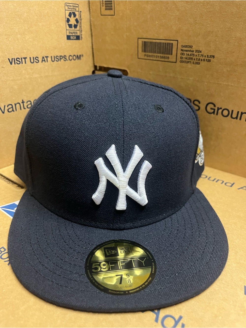 New Era 59 Fifty Hat New York Yankees Bernie Williams Day 51 Patch
